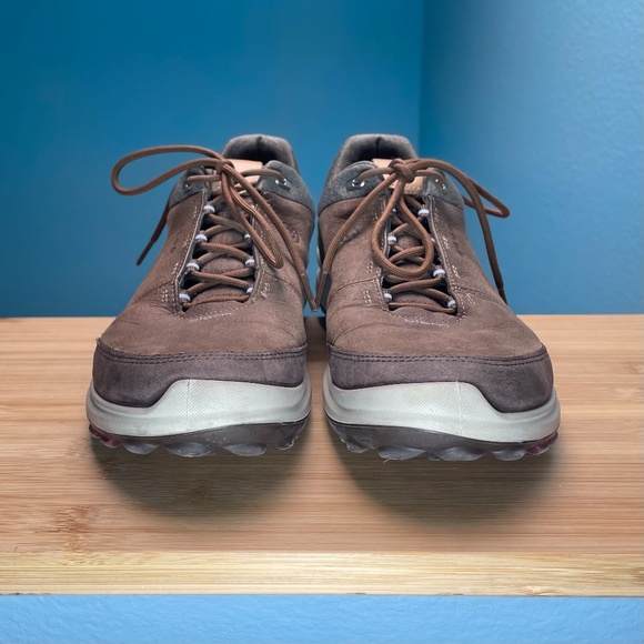 Ecco Biom Hybrid 3 Gore-Tex Yak Leather Men’s 43 WIDE Spikeless Golf Shoes Brown - Picture 8 of 14